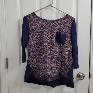 Anthropologie Postmarked Blouse